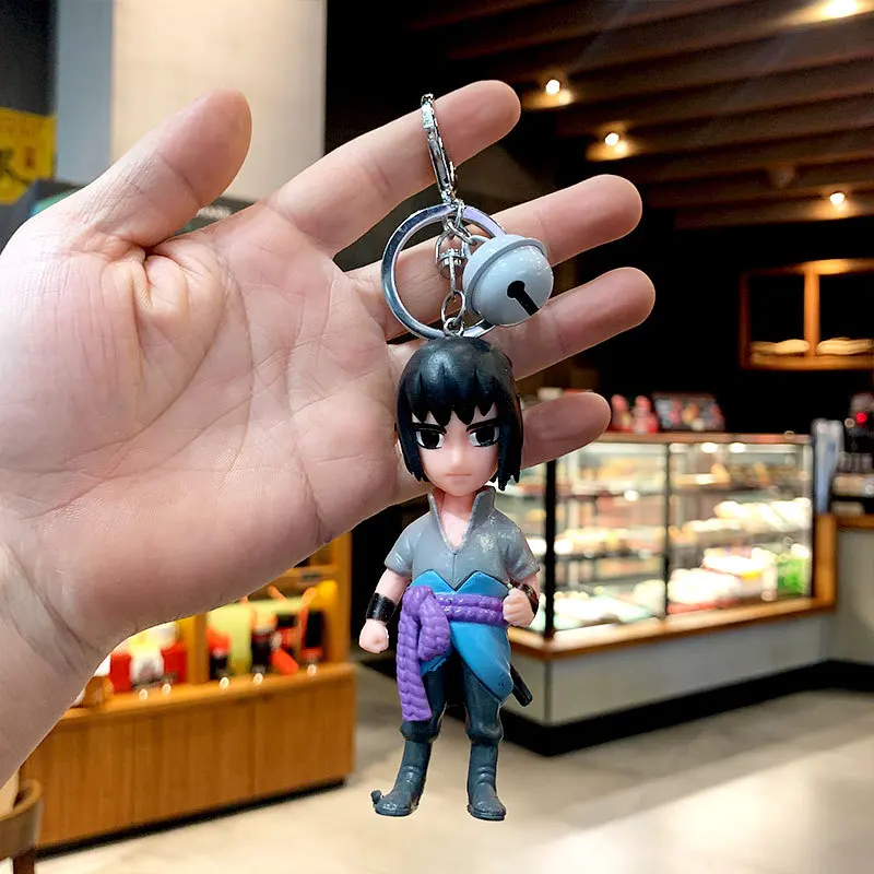 

WANGAIYAO cartoon creative personality pendant car keychain pvc creative bag pendant keychain