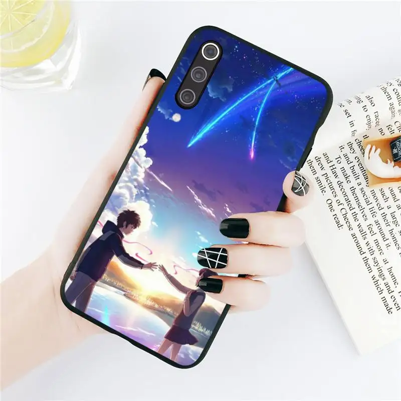 

your name Japan anime Phone Case For Xiaomi Redmi note 7 8 9 t k30 max3 9 s 10 pro lite Luxury brand shell funda coque