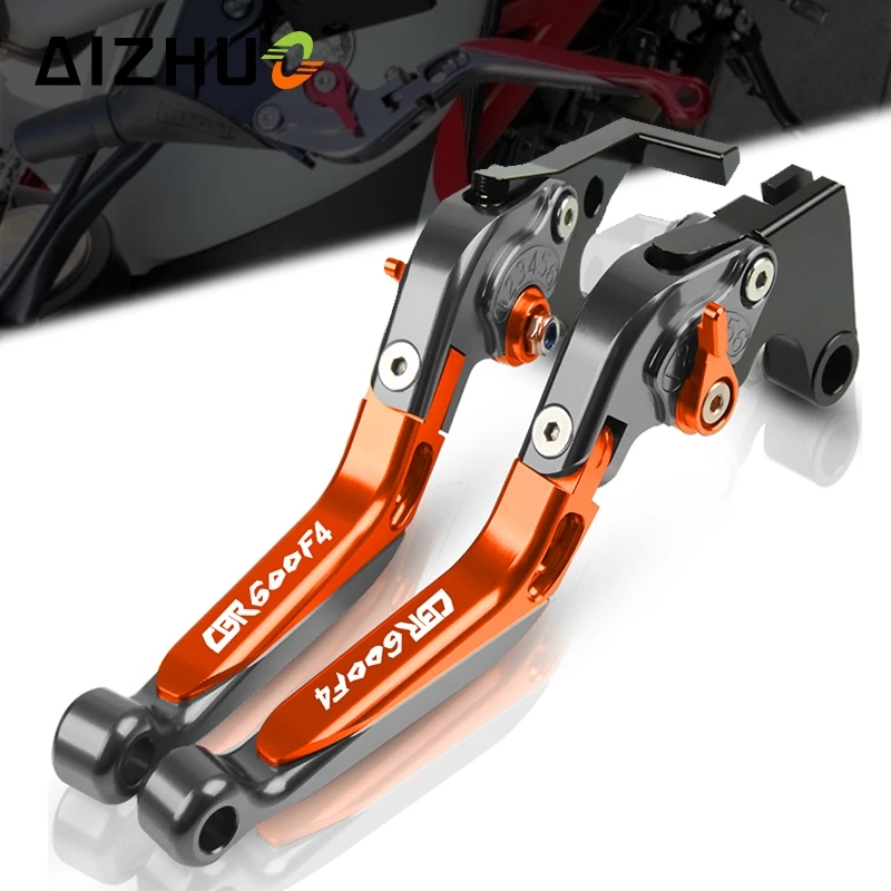 

Для HONDA CBR600 F4 1999-2000 рычаги тормоза сцепления мотоцикла CBR 600 CNC алюминиевые выдвижные регулируемые аксессуары для ручного тормоза
