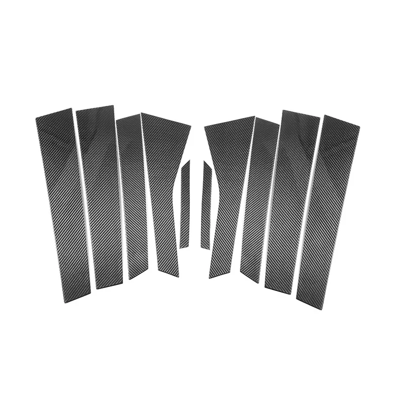 Бесплатная доставка автомобильные двери из углеродного волокна B-образные