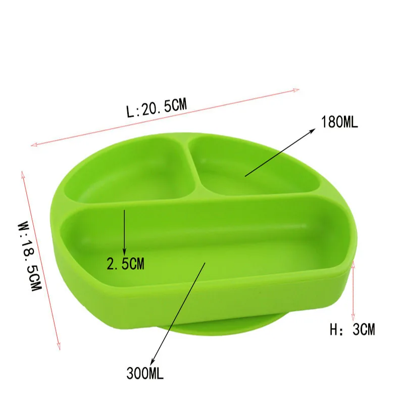 Присоска сильный липкий детский силиконовый пищевой коврик для тарелки Детская