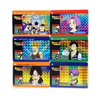 54pcsset dragon ball z gt barcode super saiyan heroes battle card ultra instinct goku vegeta game collection cards