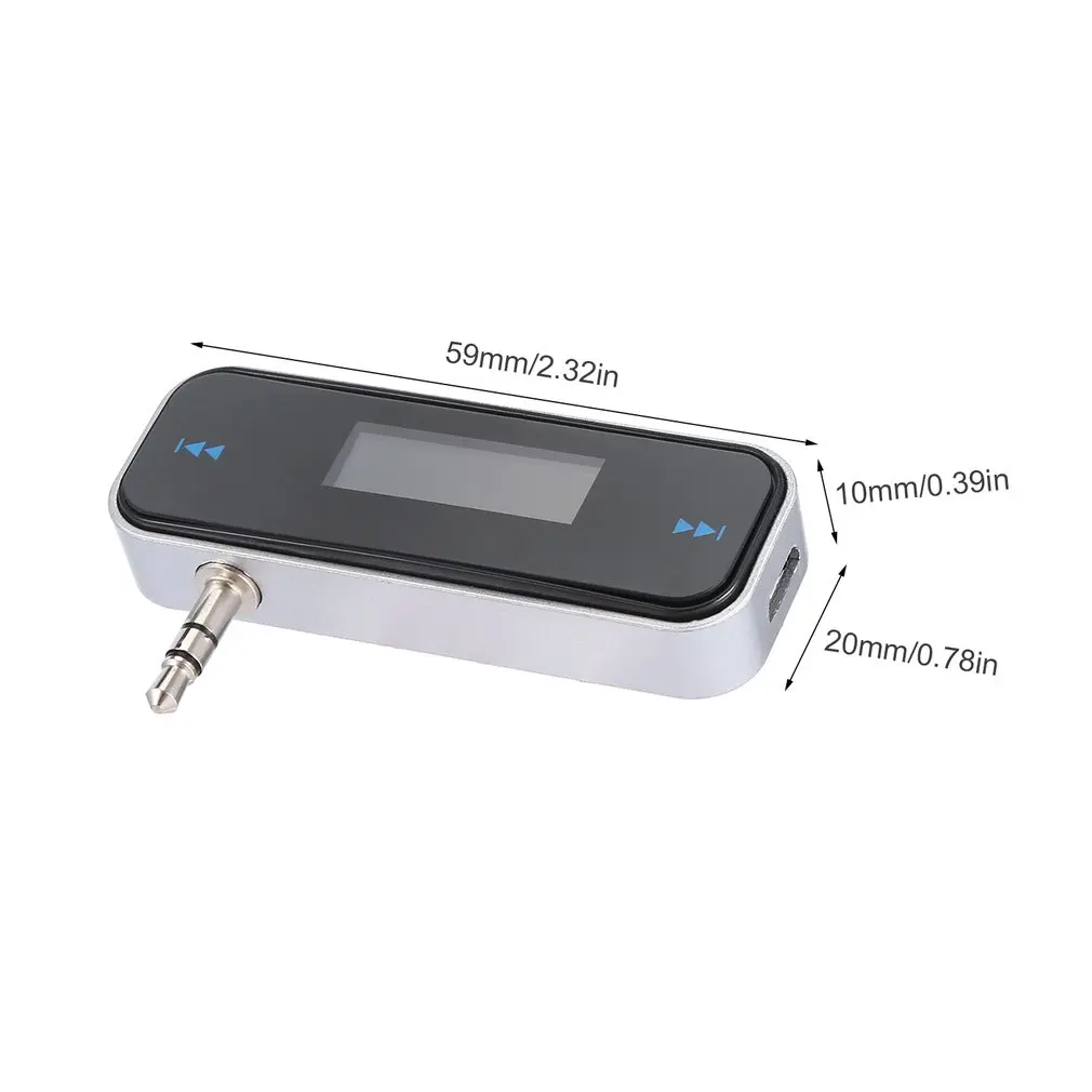 Car Transmitter Fm 3.5Mm Music Audio Wireless For Iphone Portable |