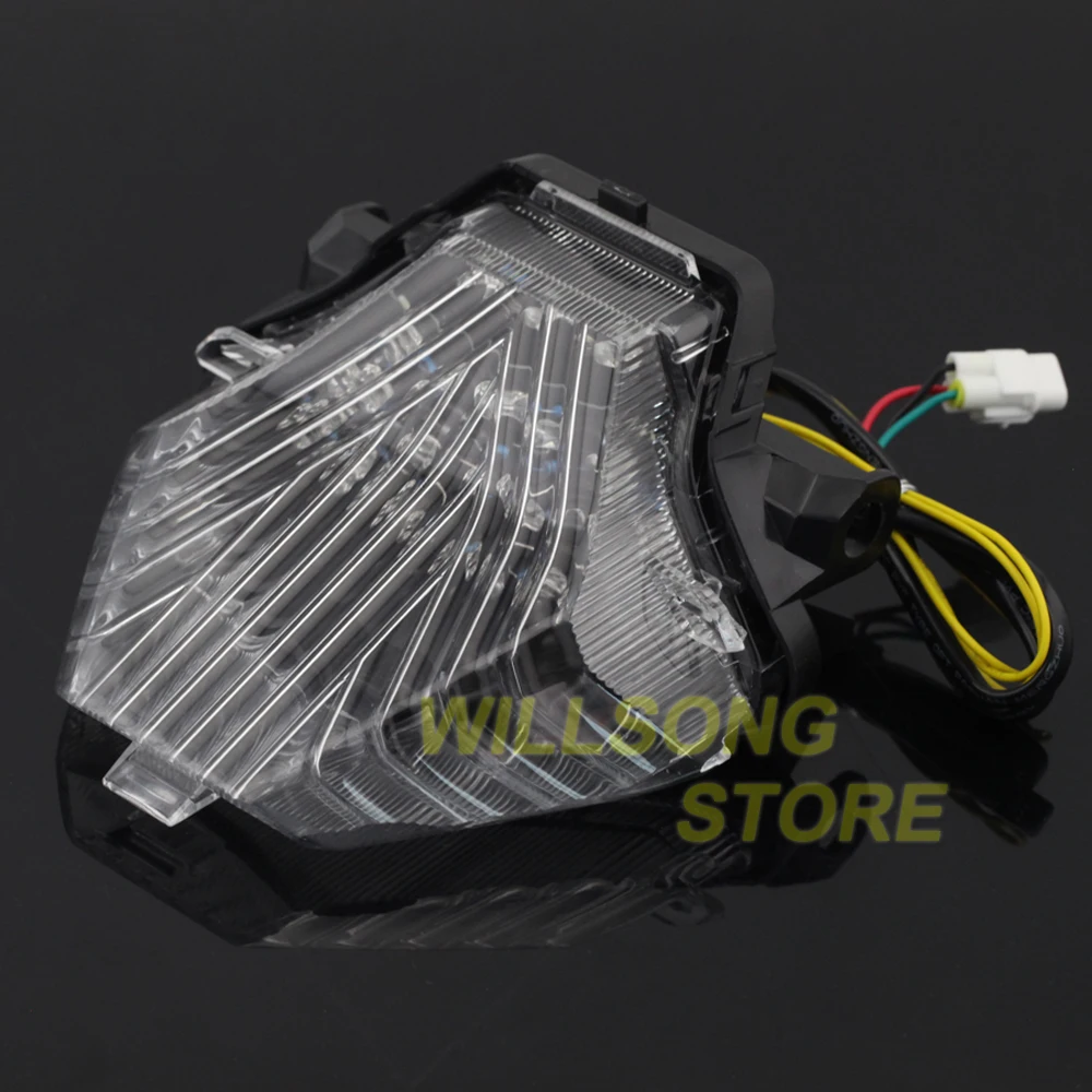 

Rear LED Tail Brake Light Blinker Turn Signal Integrated Lamp For YAMAHA MT 03/07/25 FZ-07 YZF R25/R3 YZFR25 YZFR3 Motorcycle