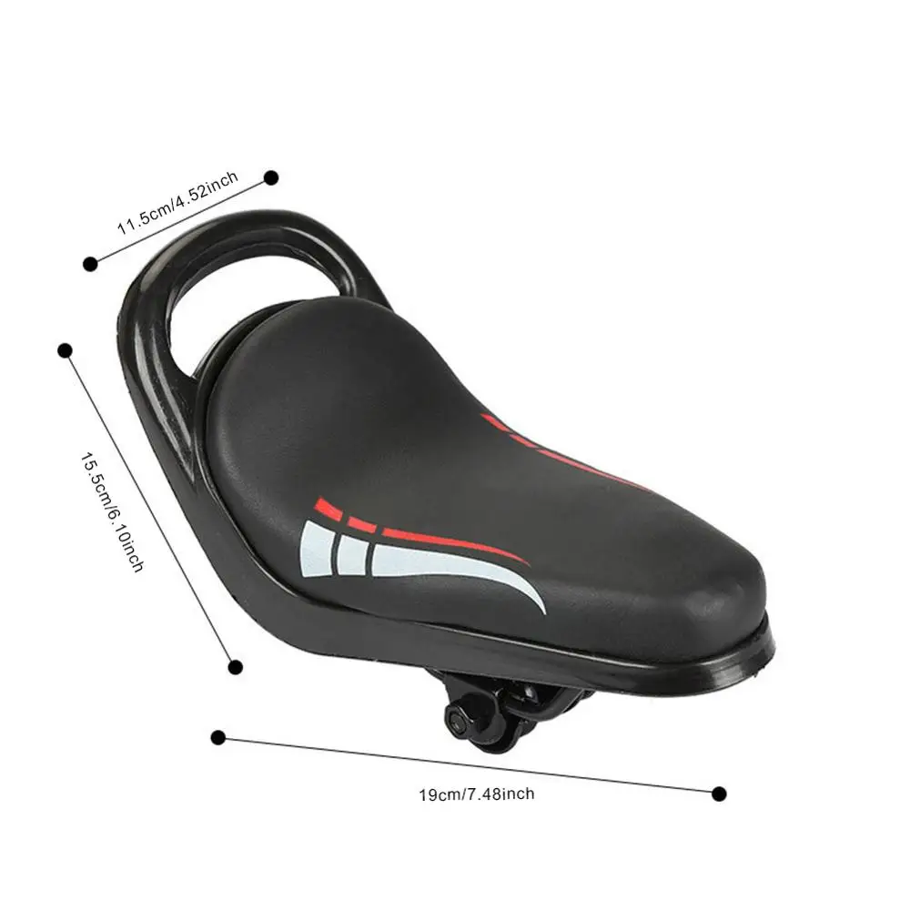 

Kids Bike Saddle Bicycle Seat Soft Cushion Children Comfort Pad Bicycle Saddle with Handle Dropshipped Cycling Accessories