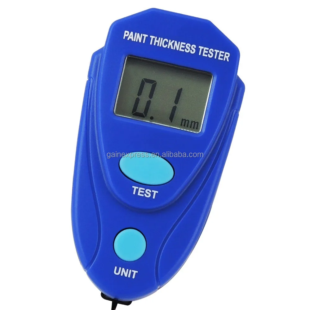 

Mini Digital Coating Thickness Gauge/ 0~2.0mm Enamel Plastic Epoxy /Car Painting Thickness Tester /Paint Thickness Meter