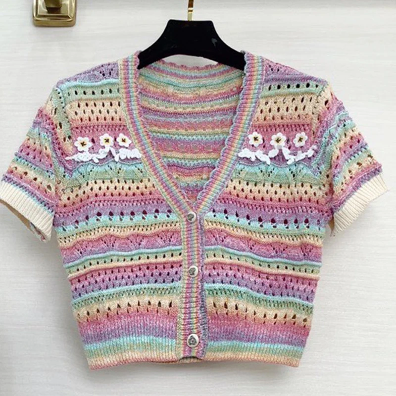 

Women Slim Sweaters 2021 casual flower female pullover sleeveless warm soft spring autumn winter Cashmere sweater