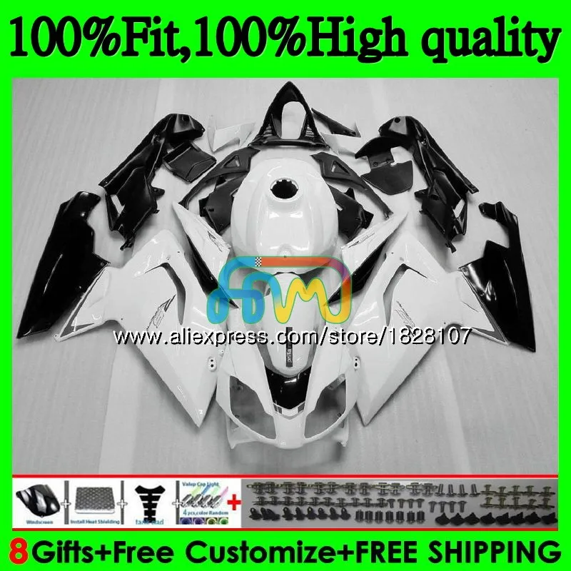 

Injection For Aprilia RS-125 RS125 06 07 08 White black 09 10 11 61BS.8 RS4 RSV125 RS 125 2006 2007 2008 2009 2010 2011 Fairing