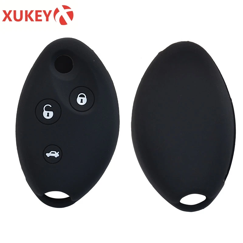 

3 Button Silicone Car Remote Key Fob Shell Cover Case For Citroen C5 C8 Picasso Xsara Berlingo Skin Holder Protector Car Styling