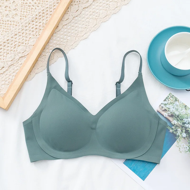 

2 Pcs Bras for Women Sexy Seamless Bra U Type Backless Push Up Bralette Brassiere Women Lingerie Soutien Gorge Femme