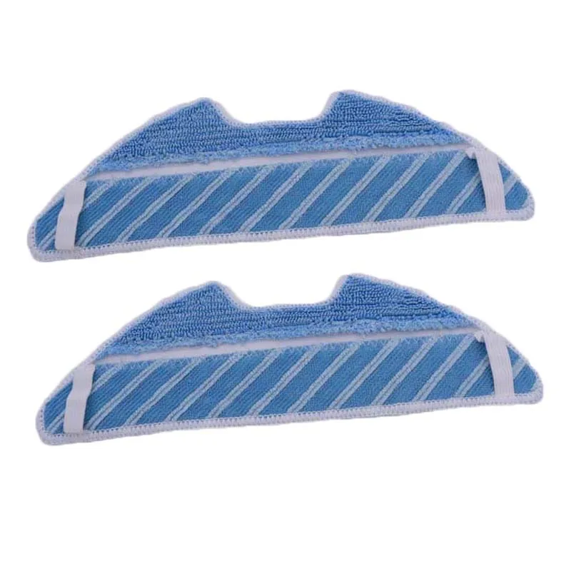 2pcs pad Боковая щетка для пыли HEPA фильтр для швабры Замена для Cecotec Conga 1390 Conga 1290 Запчасти для пылесоса салфетка для чистки - Цвет: 2pcs pad