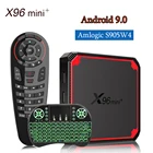 Приставка Смарт-ТВ X96 mini Plus, 2 + 16 ГБ, Android 2021, 4 ядра, 9,0G