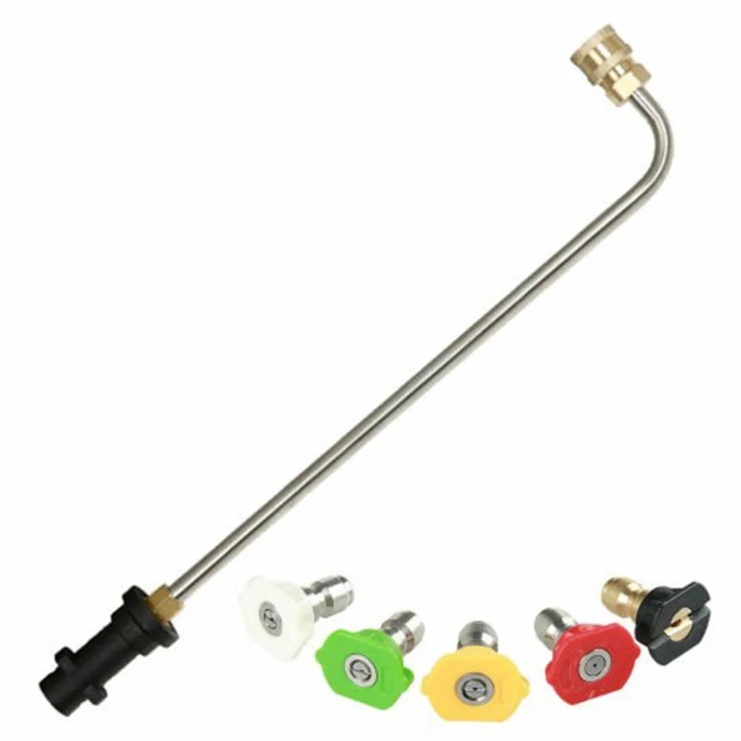 1/4" 20MPA Pressure Washer Lance Spray Wand + 5 Nozzle Tips For Karcher K1 K2 K3 K4 -K7 Garden Sprinklers