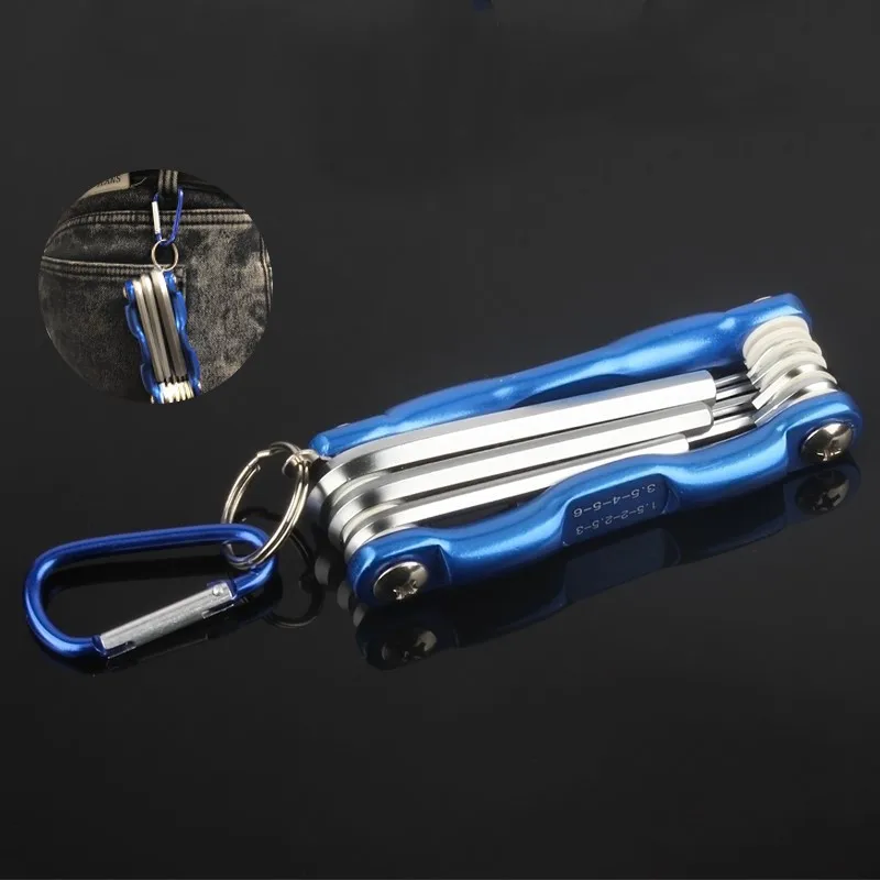 Портативный набор гаечных ключей комплект из 8 предметов матовый хром posiidriv