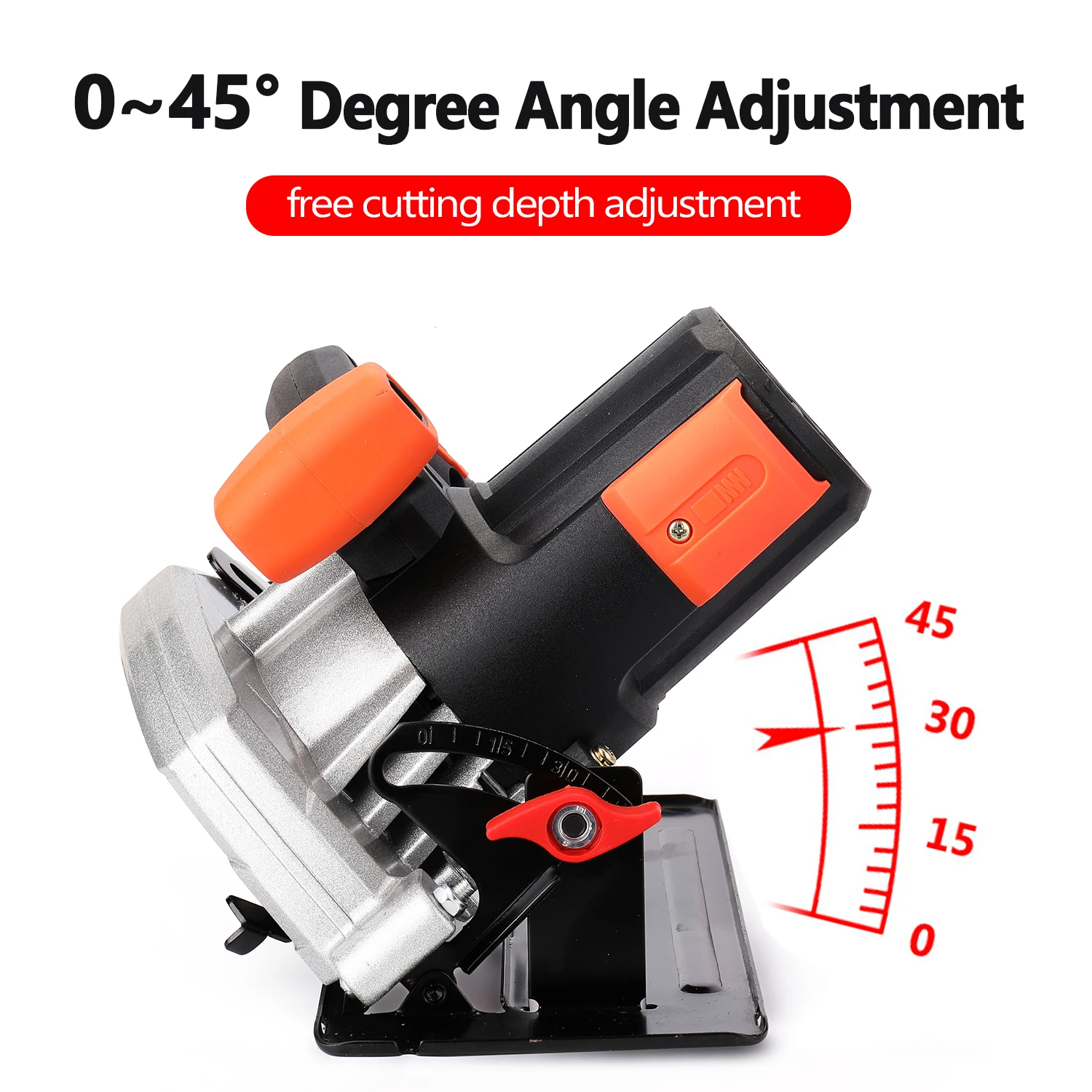 7 дюймовая электрическая циркулярная пила алюминиевый корпус деревообработка