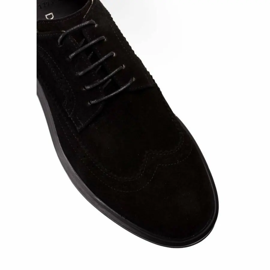 

Men Shoes Deery, Genuine Suede Black Comfort Men'S Casual Shoes