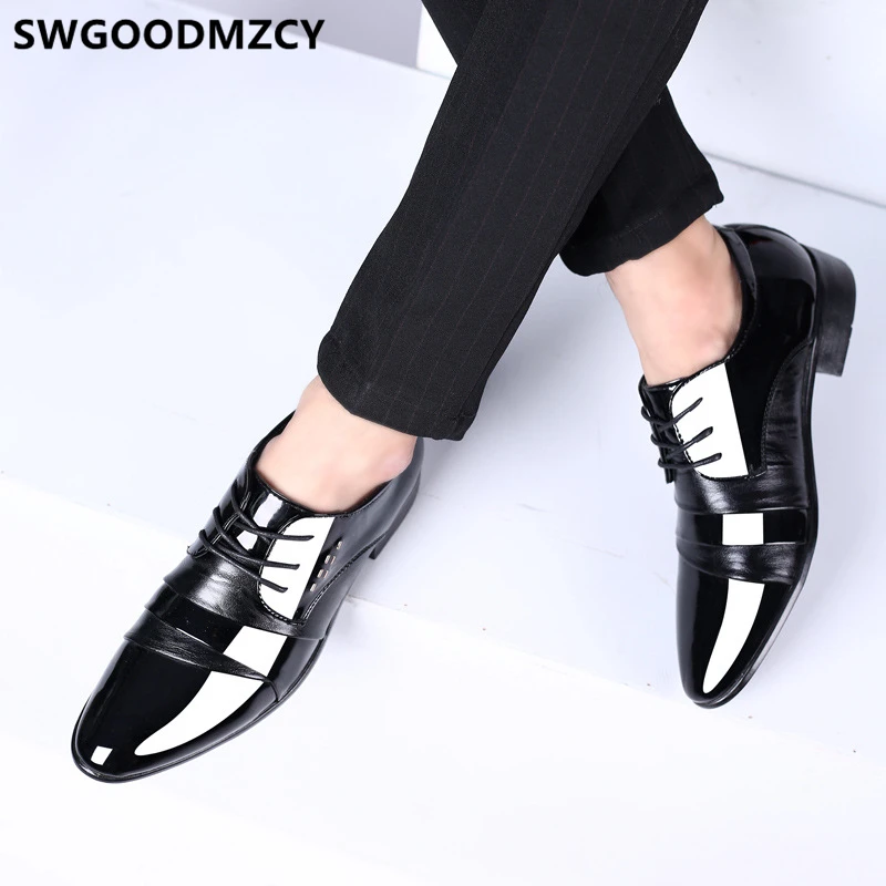 Свадебные туфли для мужчин официальный парикмахер элегантная обувь роскошные