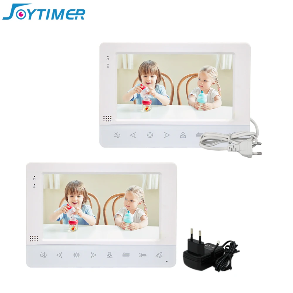 Новый видеодомофон Joytimer 1200TVL видеозвонок камера для квартиры 7-дюймовый монитор