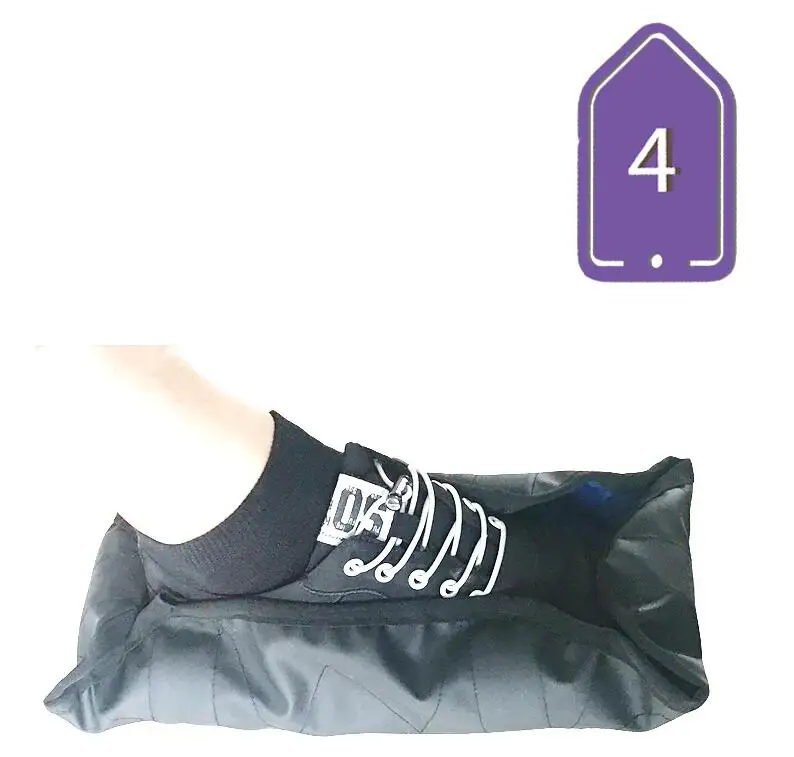 1 пара новинка 2019 многоразовая Крышка для обуви шаг в носках | Обувь