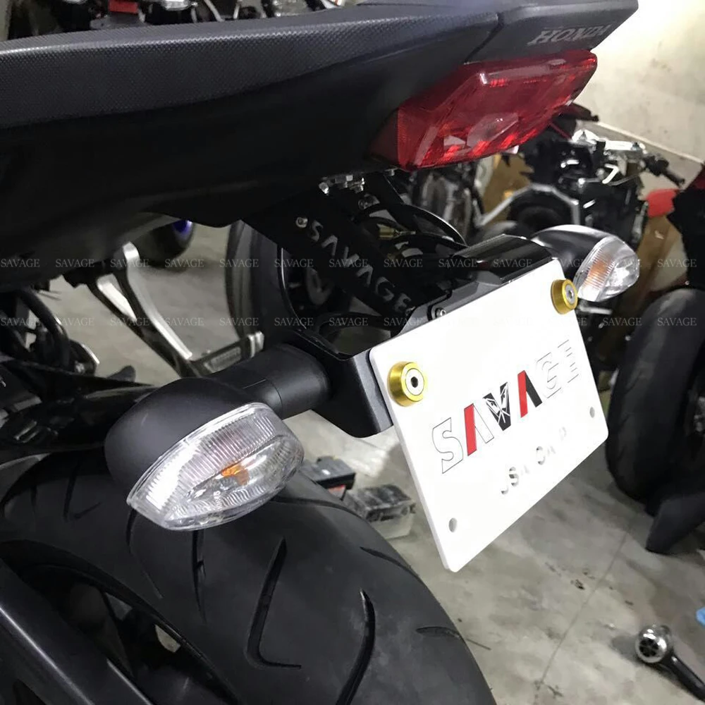 Держатель номерного знака светодиодный светильник для HONDA CB650F CBR650F- 15 16 17 мотоцикл ХВОСТ Tidy Fender Eliminator CB CBR 650F