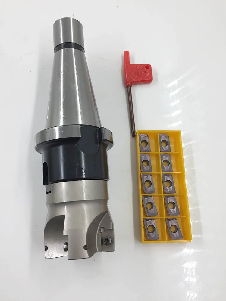Новая торцевая фреза NT40 FMB22 60L + BAP400R 50 22 4T 10 шт. карбидных вставок APMT1604 фрезеровка с
