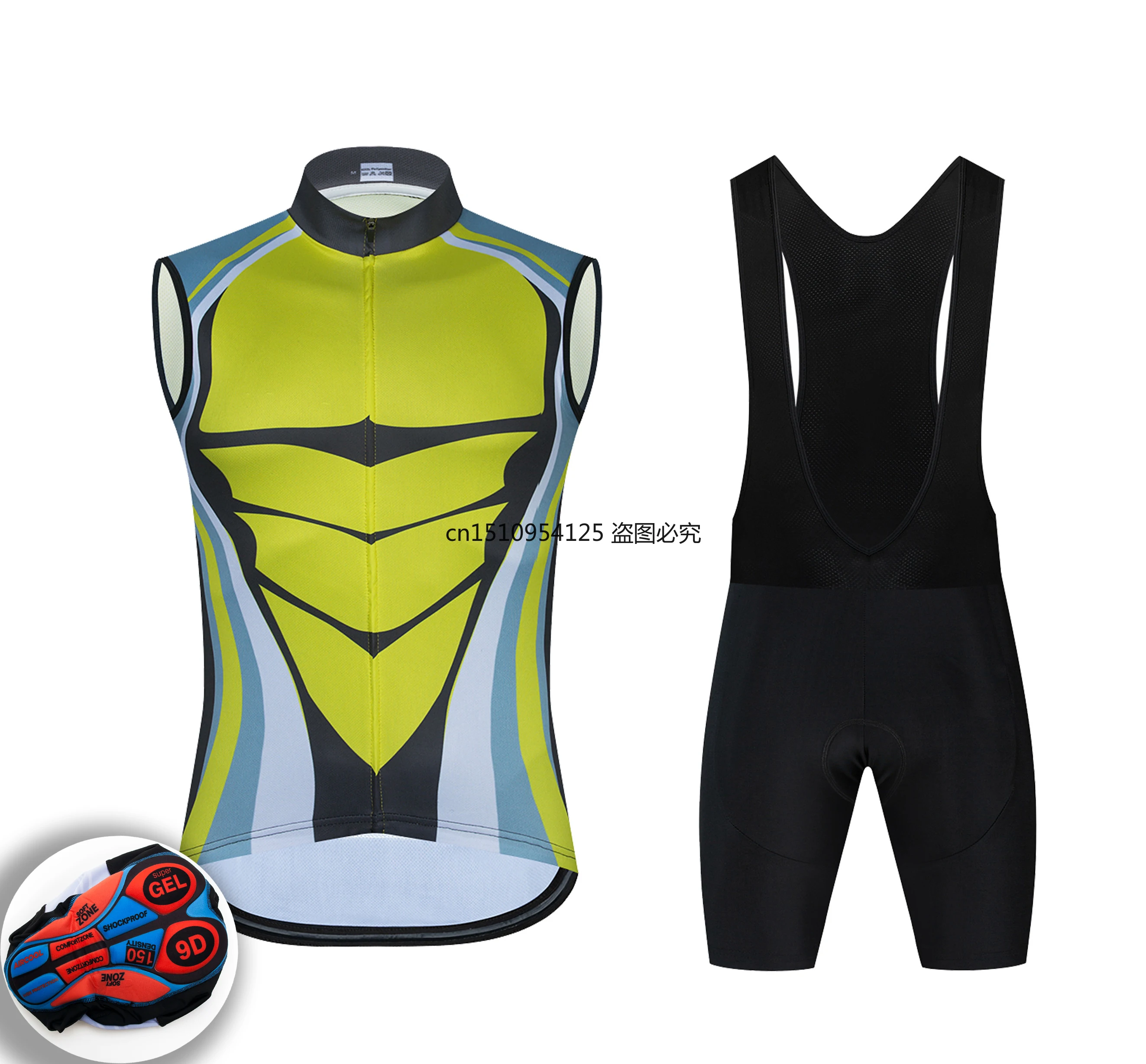 

Custom Color Sublimation Printing Breathable And Wicking Bicycle Clothing Skinsuit Cycling For MenQuick Dry Soft BicycleClothing