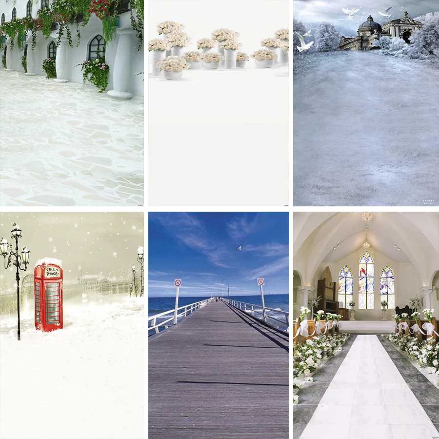 Nitree церковная Снежная телефонная будка цветок дети Вечеринка Новорожденные