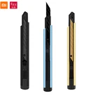 Художественный нож Xiaomi Fizz из алюминиевого сплава, лезвие из высокоуглеродистой стали, острый угловой резак, головка с самоблокировкой, карандаш для упаковки бумаги