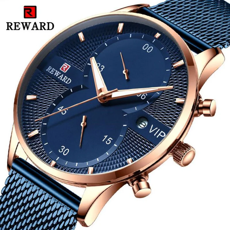 Часы наручные мужские кварцевые роскошные деловые Водонепроницаемые