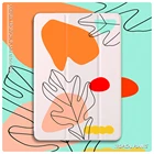 Чехол для Ipad Pro 11, ipad Mini 1, 2, 3, 4, 5, из искусственной кожи, с изображением листьев 2020 дюйма