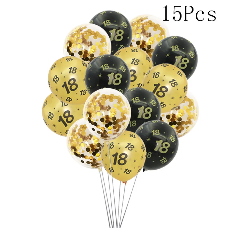 18th День рождения Реквизит для фотокамер С капюшоном с изображением воздушных