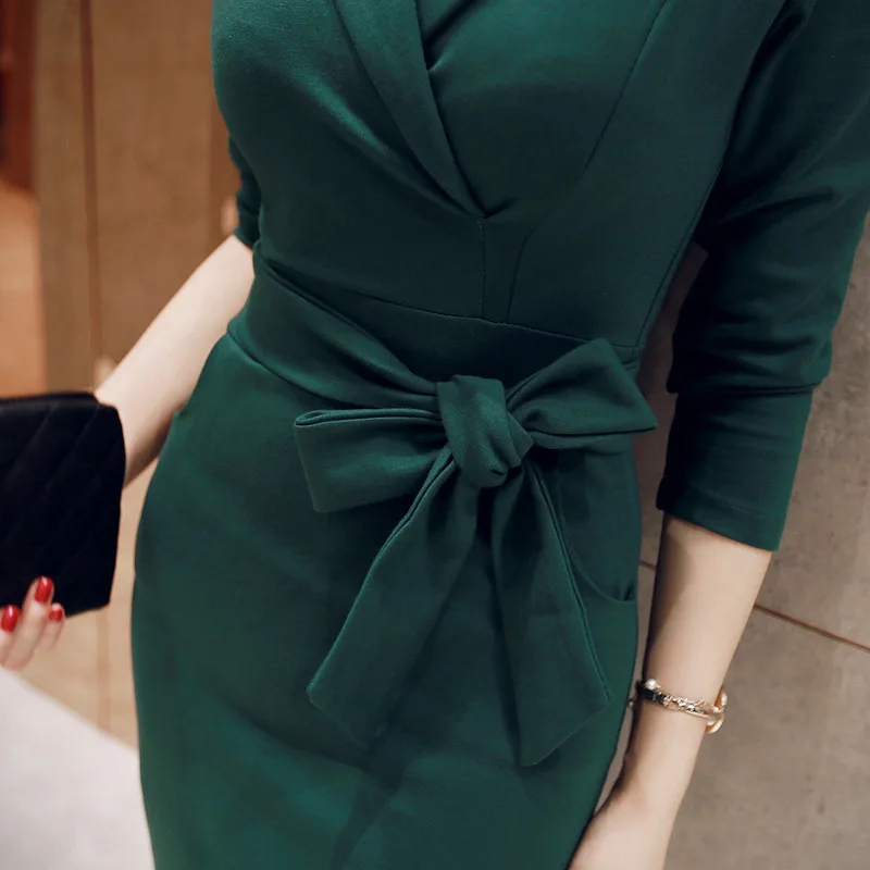 

2021 Spring New Women's Fashion Dress Suit with A Long-Sleeved Slewn