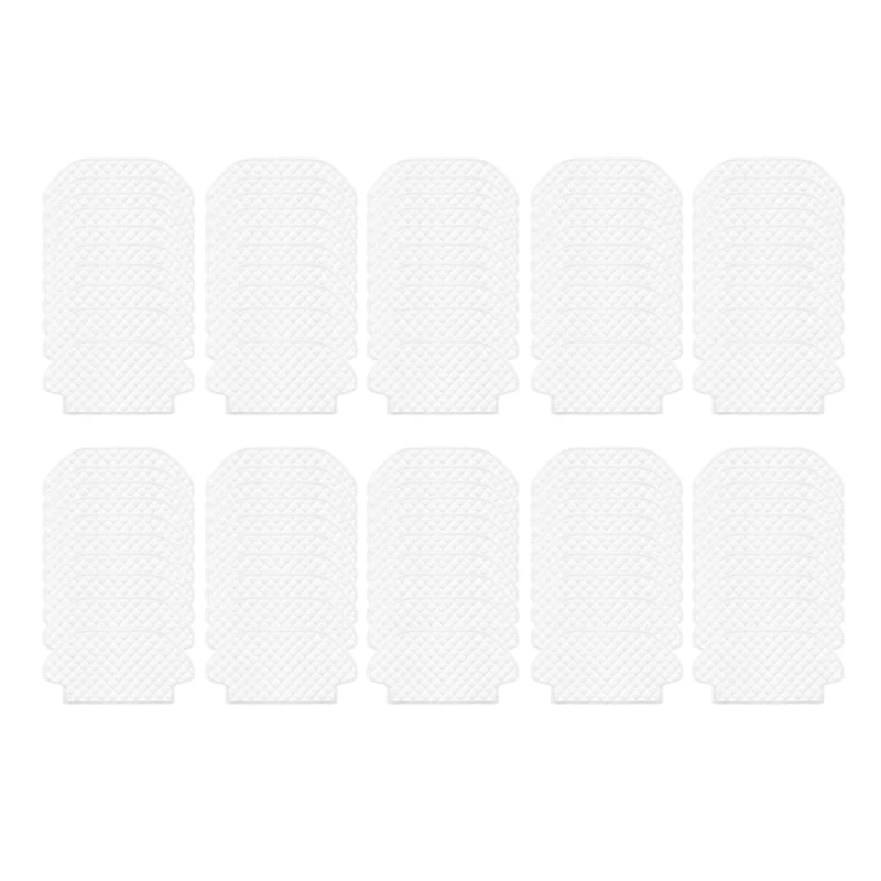 

100 шт. одноразовые салфетки, швабры для Viomi V2 Pro V3 V-RVCLM21B Xiaomi STYJ02YM для аксессуаров 3290/3490/3690