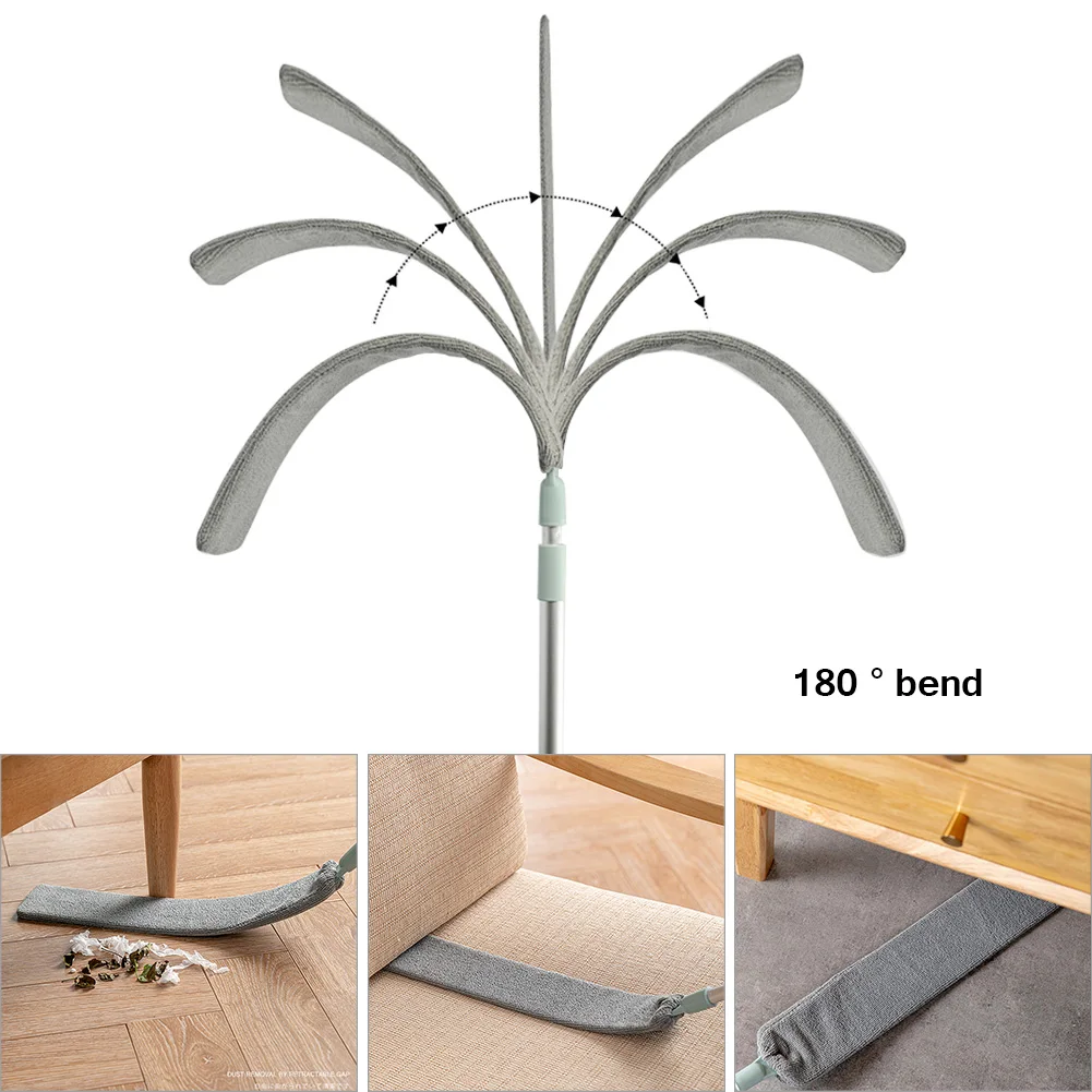 

Long Crevice Bedside Dust Brush Microfiber Duster Tool Retractable Gap Telescopic Household Hand Artifact Cleaning Windows