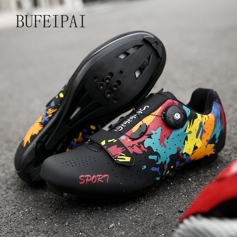 2020 Cycling Shoes Men Spd Sport Bike Sneakers Hombre Professional Mountain Road Bicycle Shoes Sapatilha Ciclismos Triathlon
