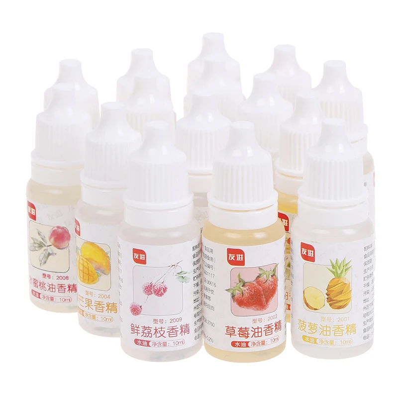 Пищевой Ароматизатор 10 мл ароматы для напитков желе конфеты съедобная эссенция
