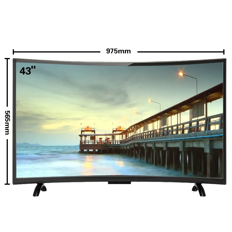 

Высококачественный 42-дюймовый изогнутый светодиодный телевизор HD Smart Led Tv Smart House