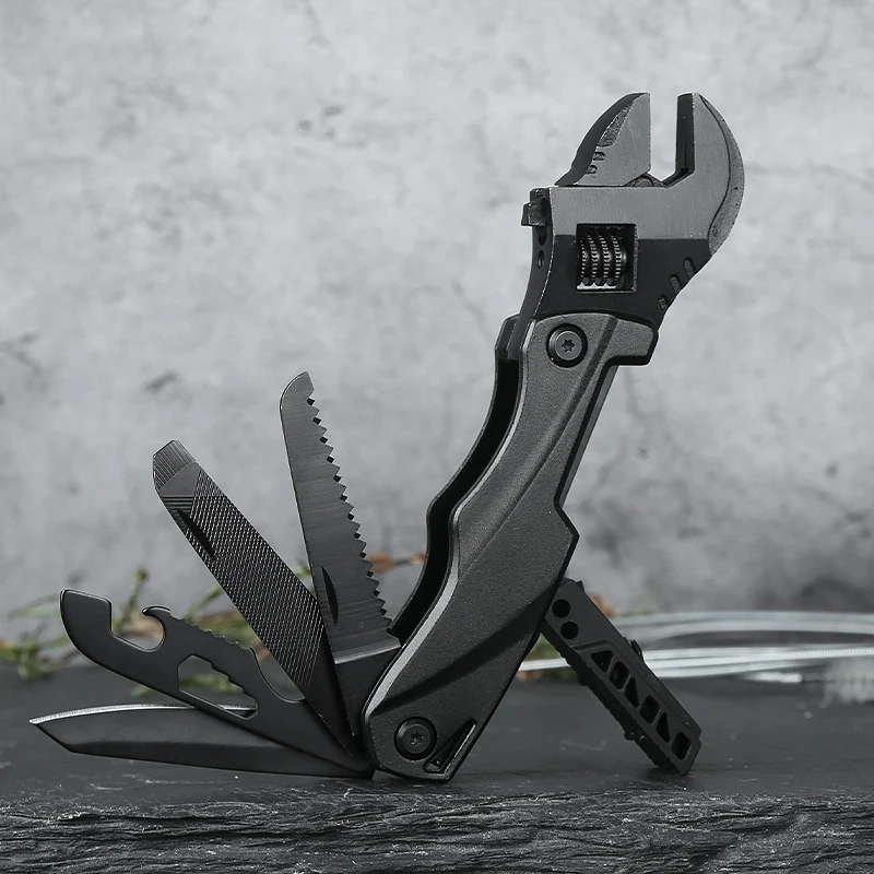 

Регулируемый торцевой ключ 5 в 1, многофункциональный комбинированный инструмент для повседневного использования, домашние и уличные порта...