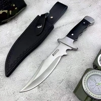 hand tools fixed blade knife hunting knives army tactical knife camp survival knife multipurpose utility tool with sheath knife