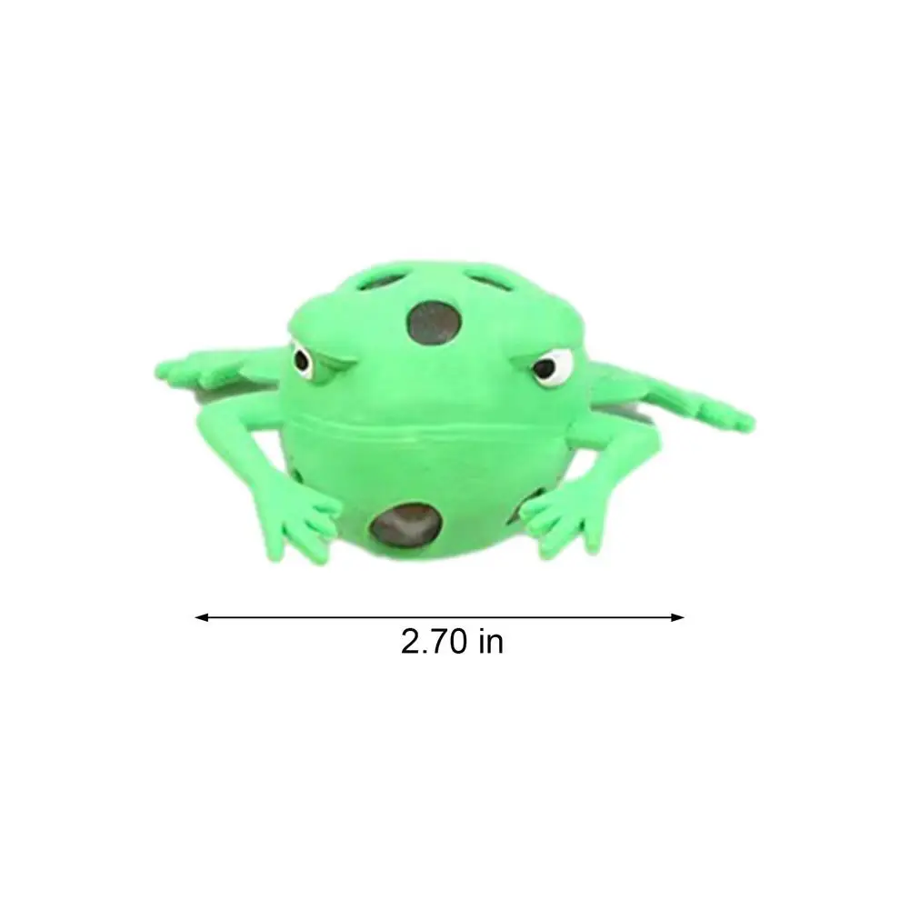 

Frog Model Stress Balls LED Squishy Balls Sensory Squeeze Ball Toys Animal Shape Grape Balloon Tricky Vent Decompression Toys