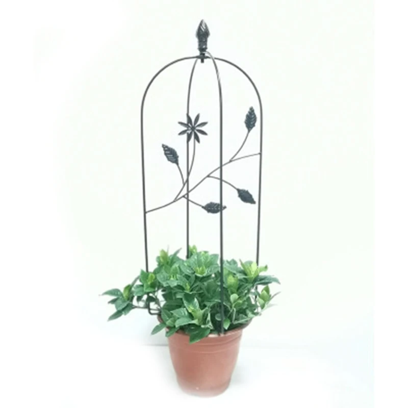 

Garden Metal Climbing Support Stake Stand Frame for Flowers Plants Vegetables Tomato Vine Rack Indoor Outdoor QW