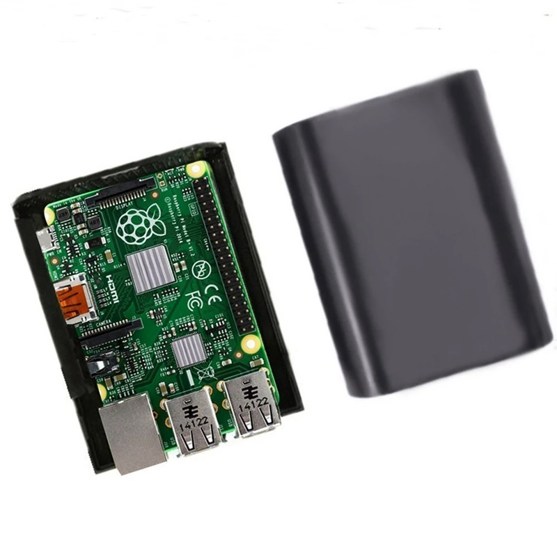 Защитный чехол для Raspberry Pi 3 2 Модель B + с алюминиевыми радиаторами охлаждения |