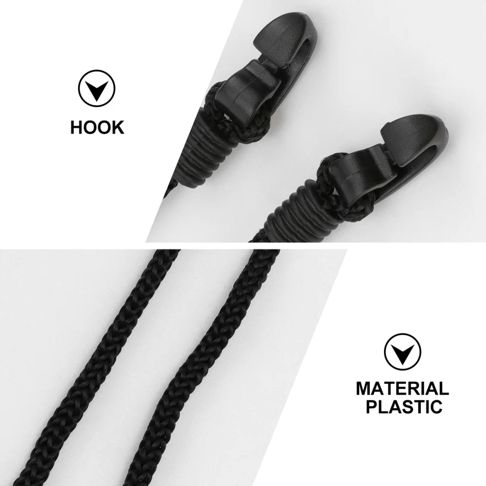 

2Pcs Anti-fall Face Mask Lanyards Mask Retainer Holder Adjustable Hanging Rope