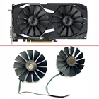 95 мм T129215SM FDC10M12S9-C RX580 графического процессора вентилятор для ASUS STRIX RX 470 580 570 GTX 1050Ti 1070Ti 1080Ti игровая видеокарта охлаждающими вентиляторами