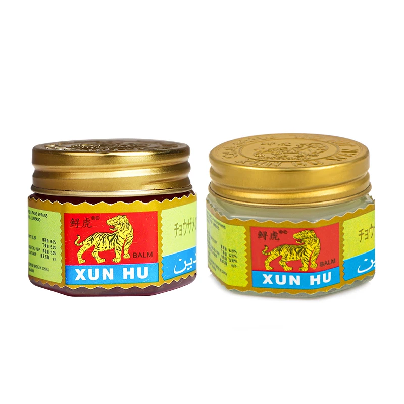 Оригинальный красный белый тигровый бальзам мазь от укусов насекомых боли в