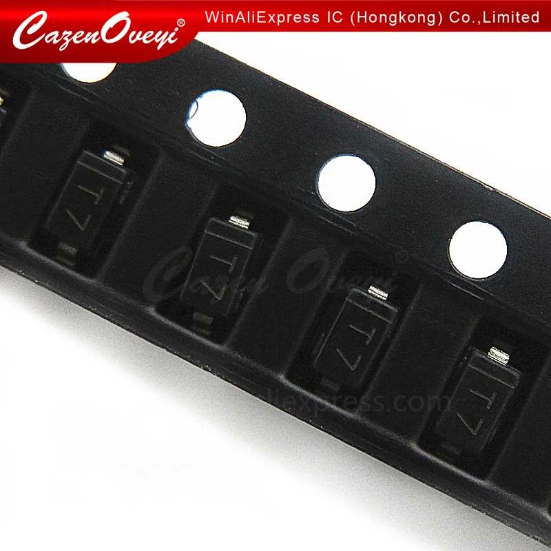 100 шт SMD диод 0805 SOD-123 1N5819 1N4007 1N4148 SOD123 SOD-323 1206 1N4148WS 1N5819WS B5819WS SOD323 в наличии |