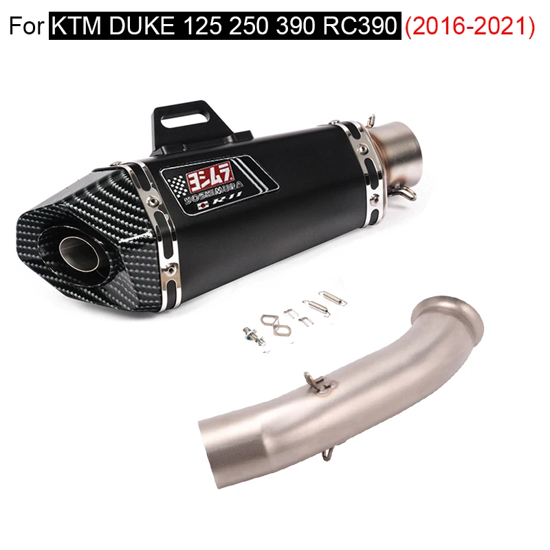 Система выхлопных газов для мотоцикла KTM RC390 DUKE 390 125 250 2016 2017 2018 2019 2020 2021 на
