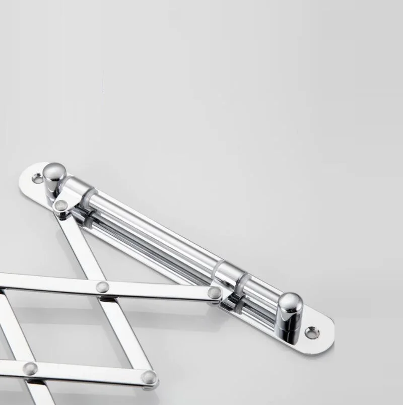 

Wall Mounted Makeup Mirror Professional Vanity Mirror Adjustable Countertop 180 Rotating Free Magnifier