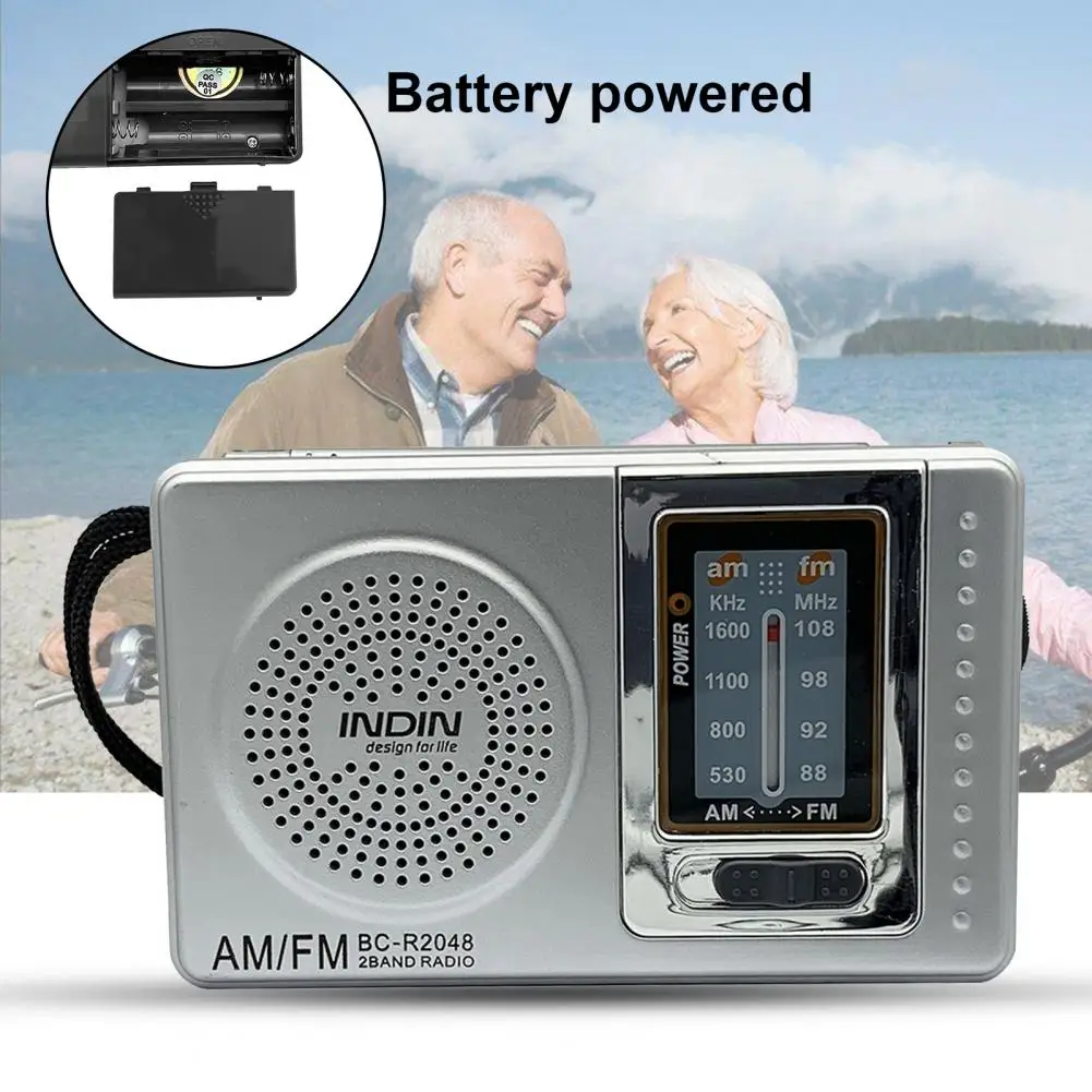 BC-R2048 мини-радио карманного размера телескопическая антенна на батарейках