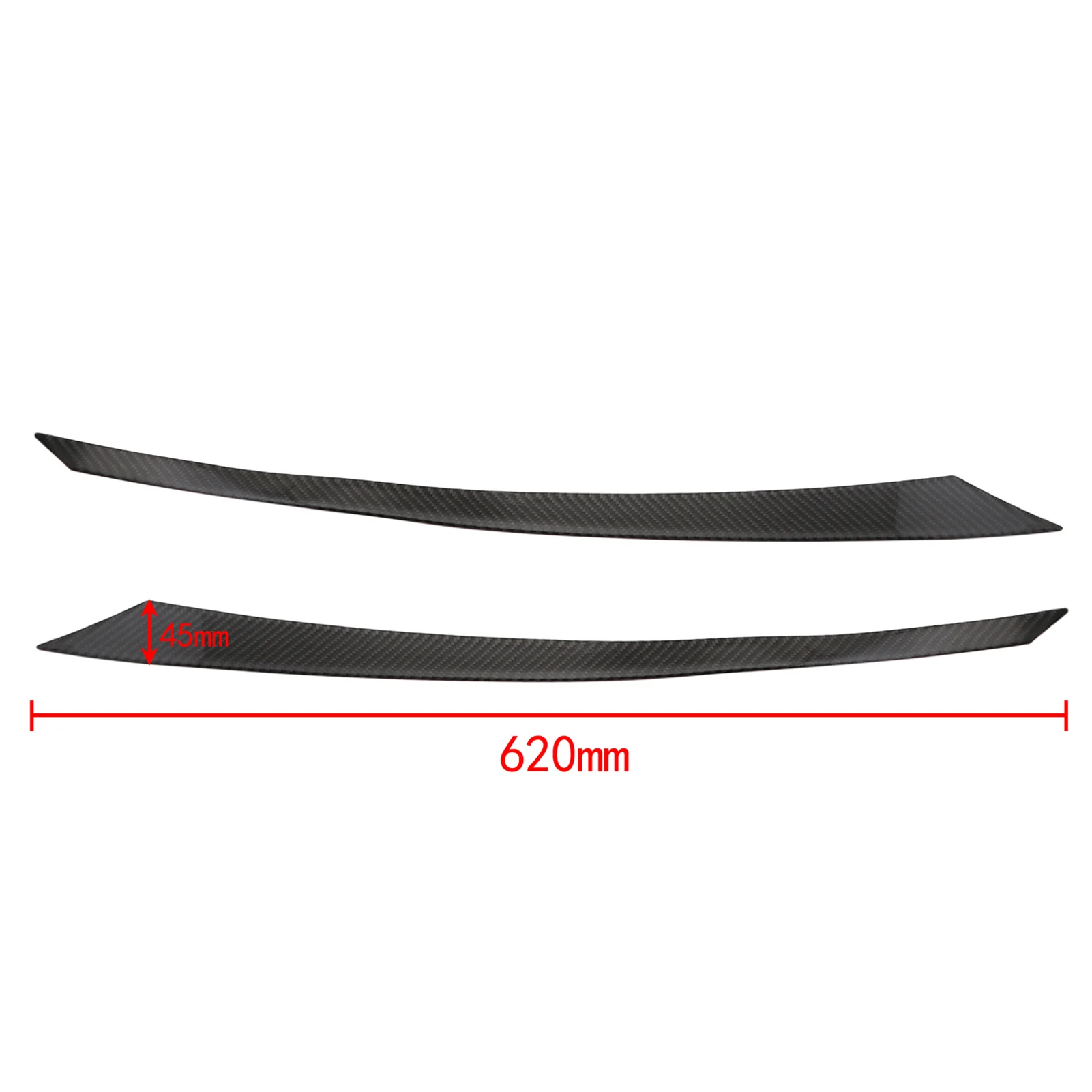 

Carbon Fiber Car Headlight Eyebrow Eyelid Trim Headlamp Eyebrow Stickers Replacement for Honda Civic car styling